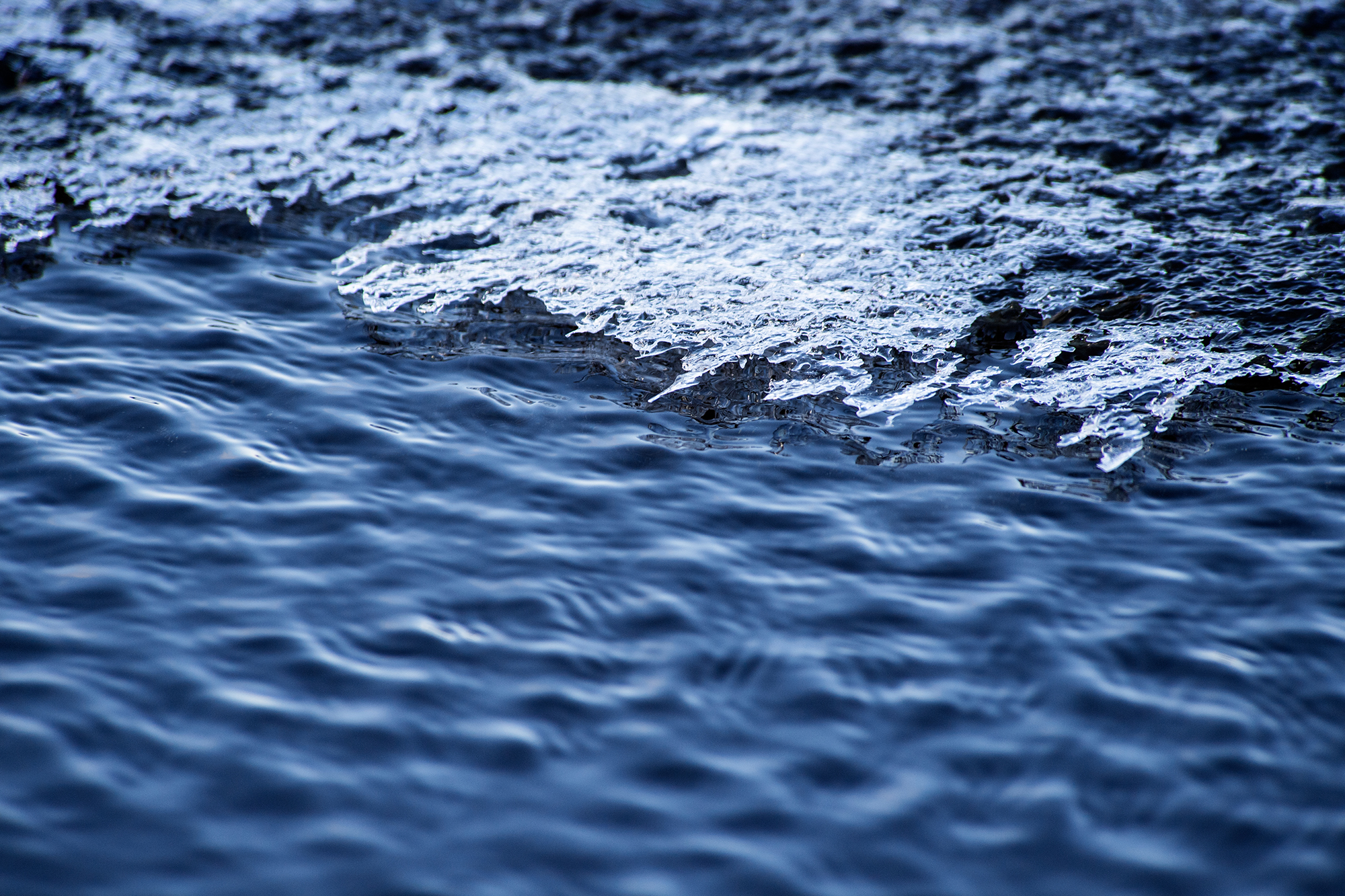 frozen lake